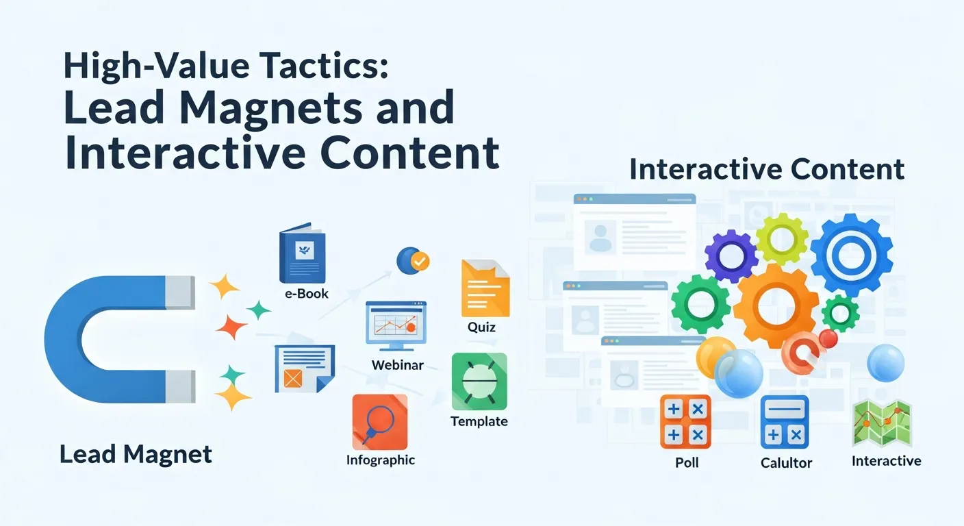High-Value Tactics Lead Magnets and Interactive Content