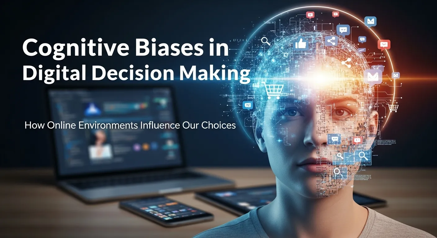 Cognitive biases influencing digital decisions