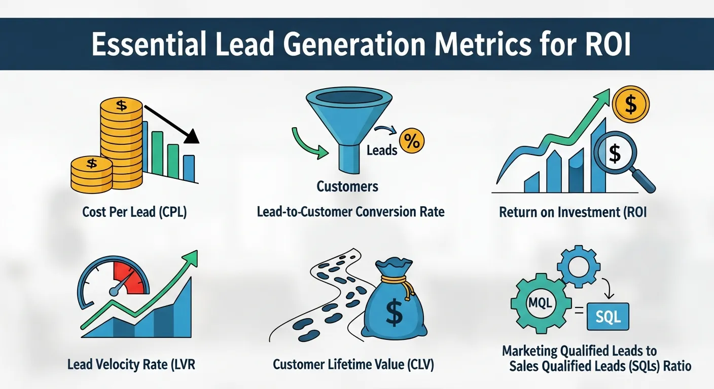 Lead Generation Metrics for ROI