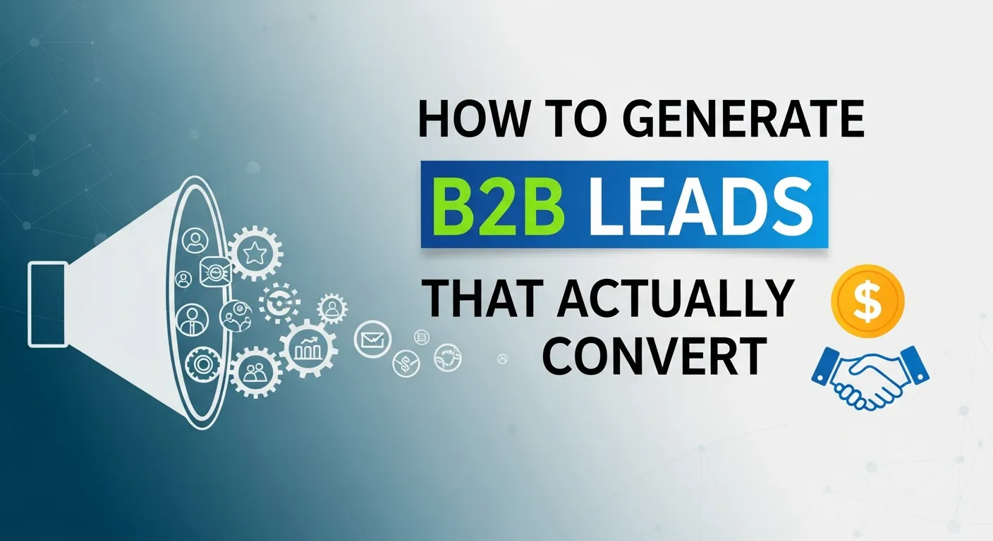 How to Generate B2B Leads That Actually Convert 1 How to Generate B2B Leads