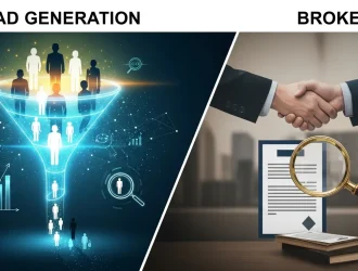 Lead Generation vs Brokers