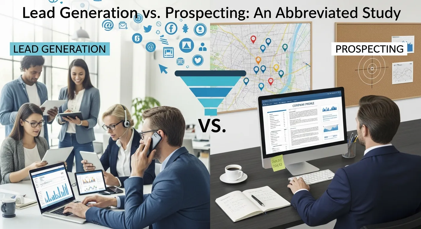 Lead Generation vs. Prospecting