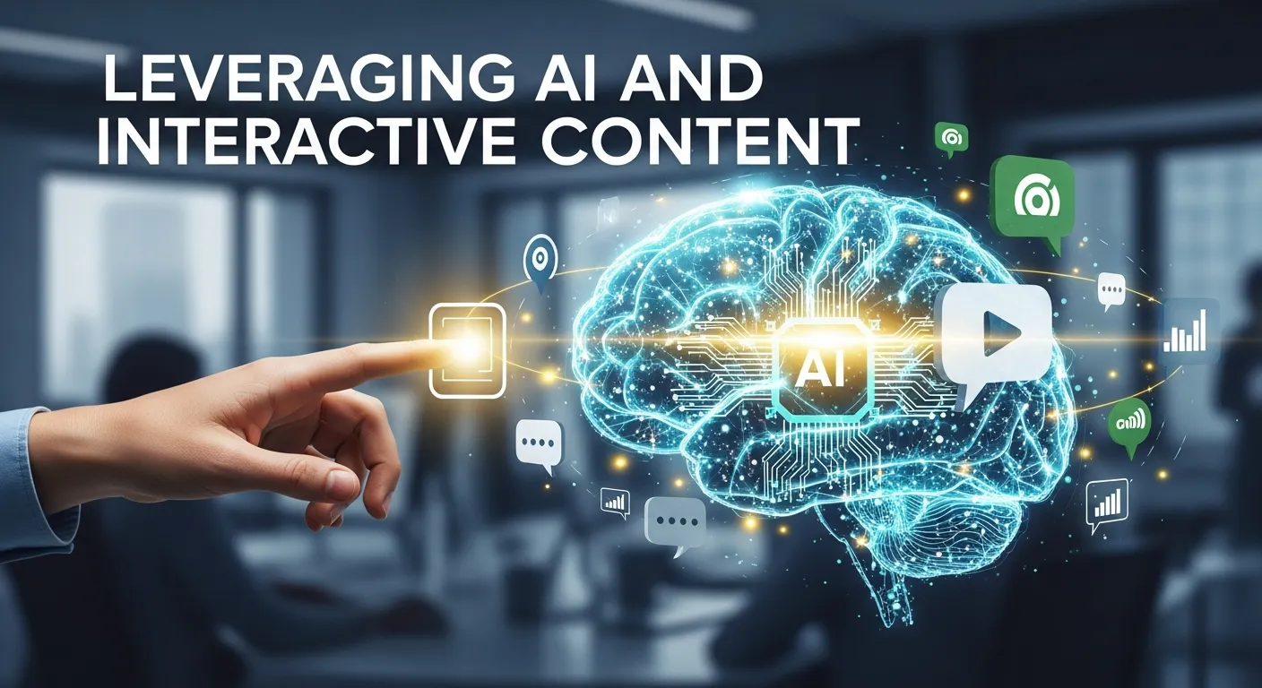 Leveraging AI and Interactive Content