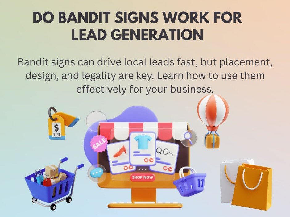 Do Bandit Signs Work for Generation of Leads