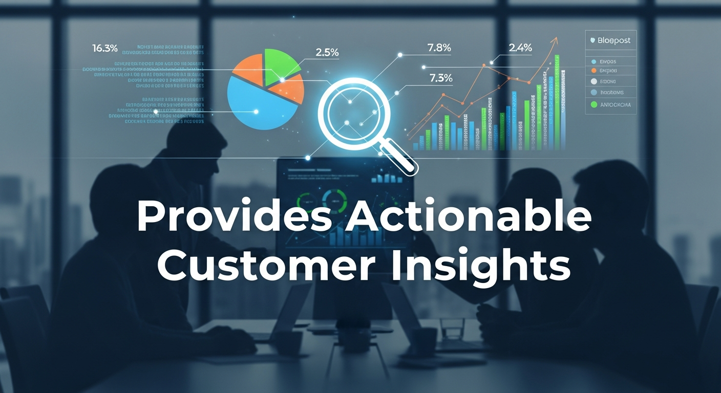 Provides Actionable Customer 