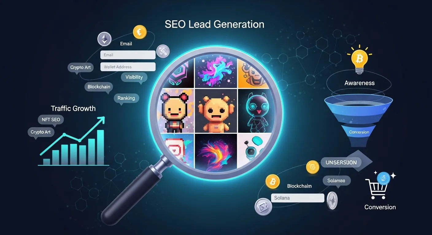 SEO Lead Generation for NFT Marketing