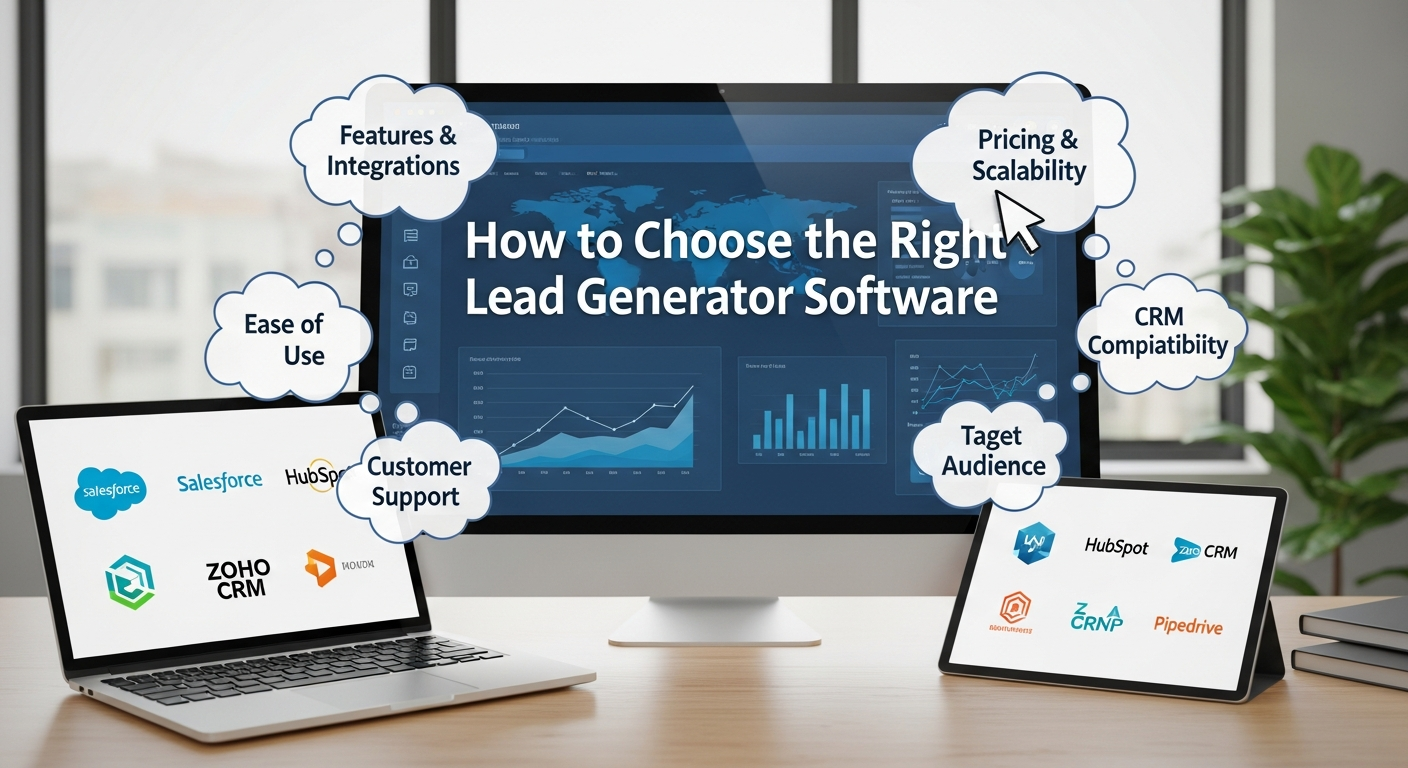 Lead Generator Software: Your Complete Guide to Capturing Quality Leads 3 How to Choose the Right Lead Generator Software