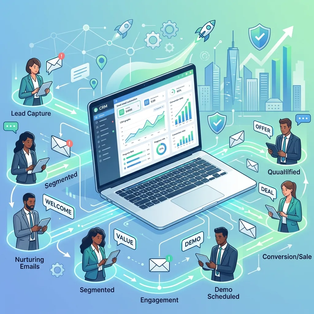 How do you build effective B2B email nurturing campaigns