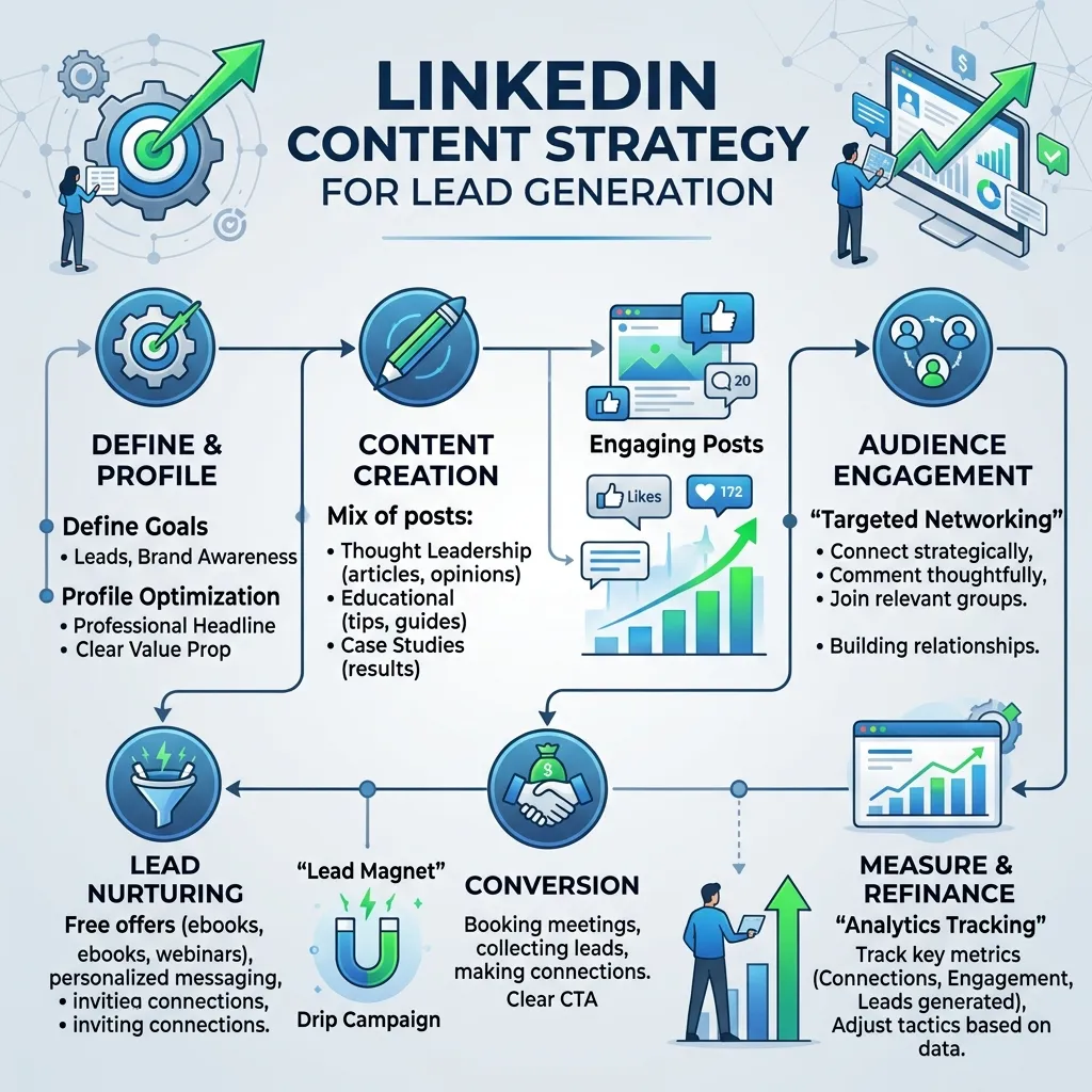 LinkedIn Content Strategy for Lead Generation