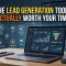 The Lead Generation Tools Actually Worth Your Time