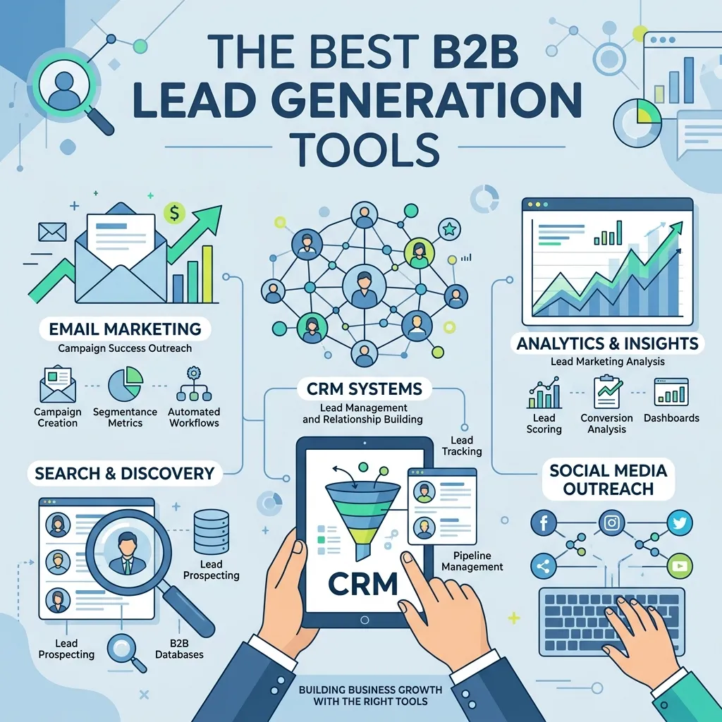 B2B Sales Leads: How to Generate, Qualify, and Convert Them 4 What are the best B2B lead generation tools