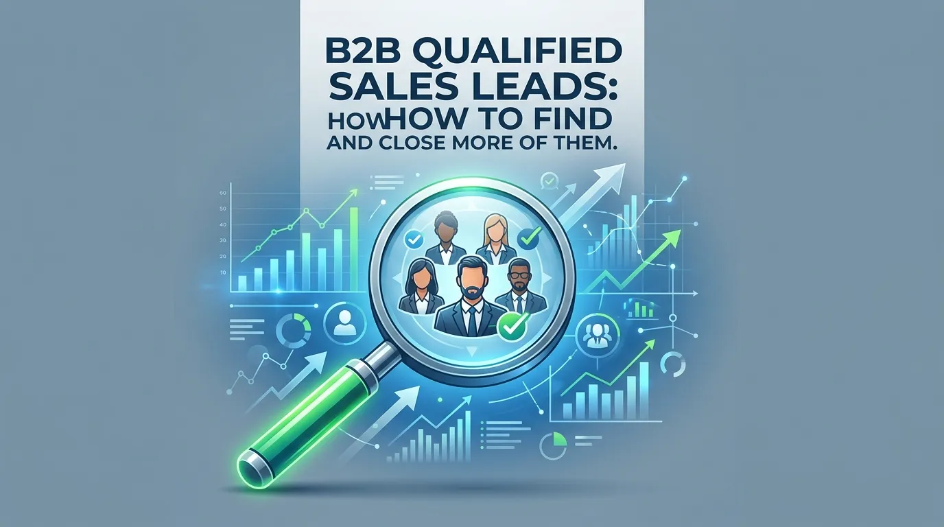 B2B Qualified Sales Leads How to Find and Close More of Them