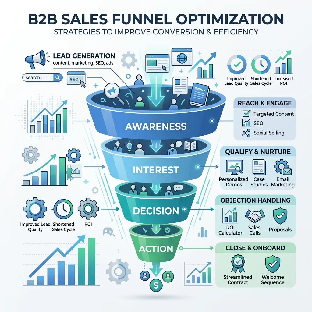 How Can You Optimize Your B2B Sales Funnel to Improve Conversion